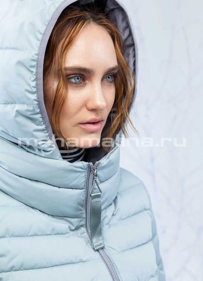 Женская куртка с капюшоном модель № П-186 универмаг малина