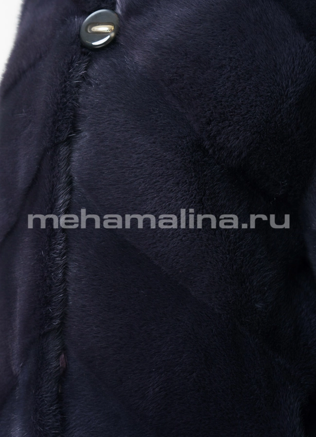 Шуба из норки  модель № S-557 универмаг малина
