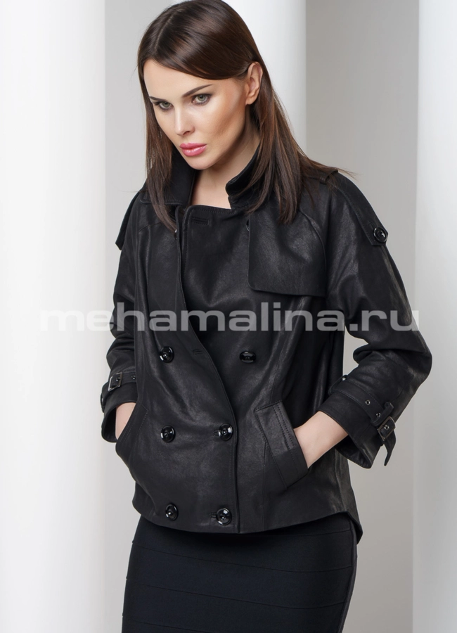 Куртка oversize модель № K-408 универмаг малина