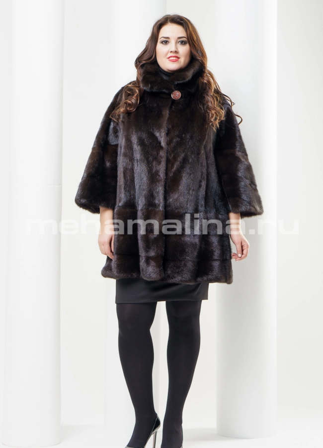 Шуба из норки модель № S-397 в рассрочку
