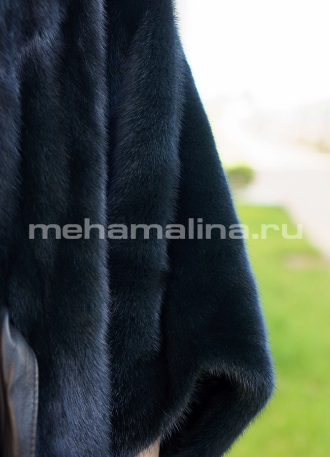 Шуба из норки модель № S-695 универмаг малина
