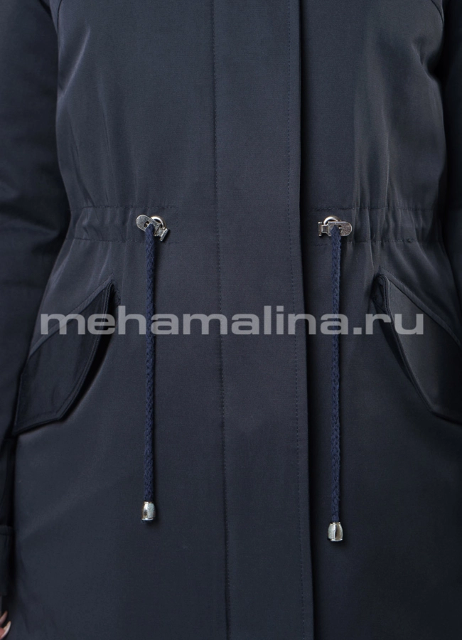 Меховая парка модель № П-165 универмаг малина