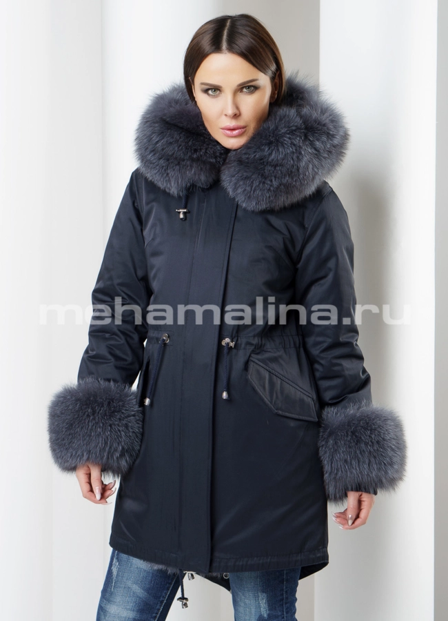 Женская парка модель № П-166 универмаг малина