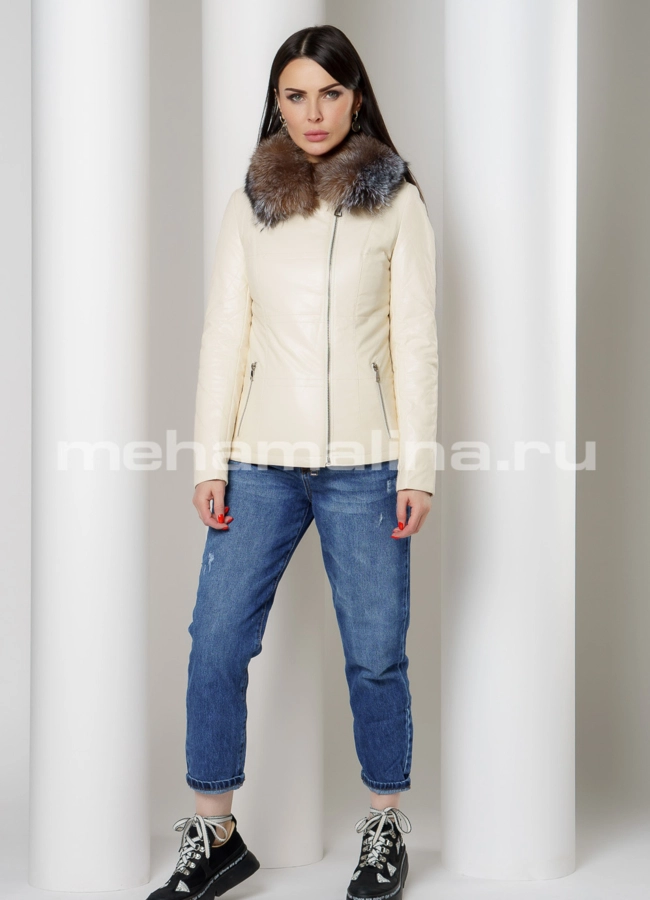 Куртка из экокожи модель № 8027 в кредит
