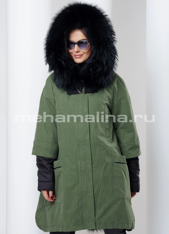 Парка женская модель № П-96 универмаг малина