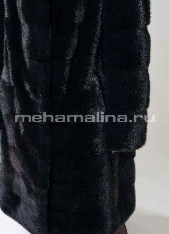 Норковая шуба модель № S-698 универмаг малина