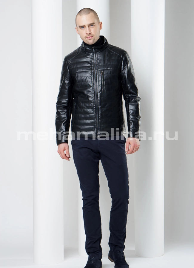 Куртка из эко кожи модель № KP-201 в рассрочку