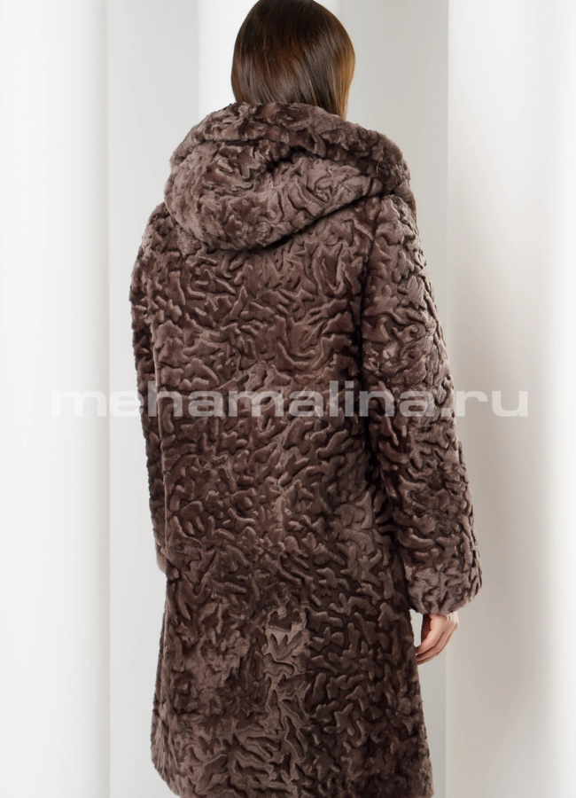 Шуба из овчины модель № S-618 в кредит