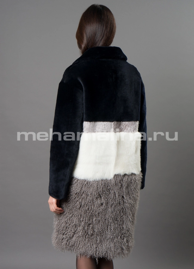 Дубленка Punto из овчины merino модель № 3347 в кредит