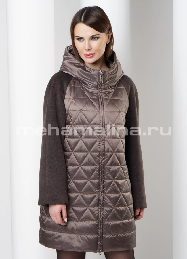 Куртка модель № PK-59 меха малина