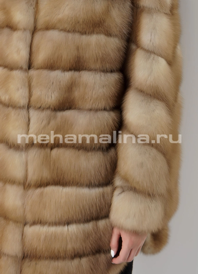 Шуба из куницы модель № S-722 универмаг малина