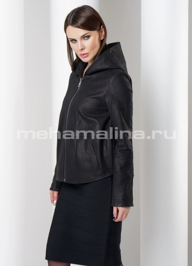 Куртка с капюшоном модель № K-409 универмаг малина