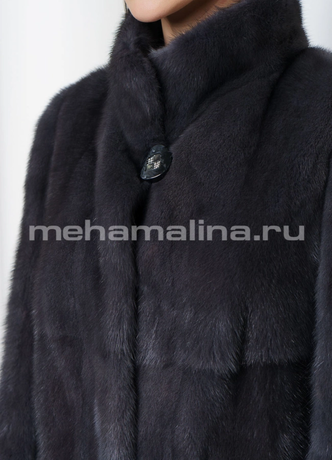 Шуба из норки  модель № S-714 универмаг малина