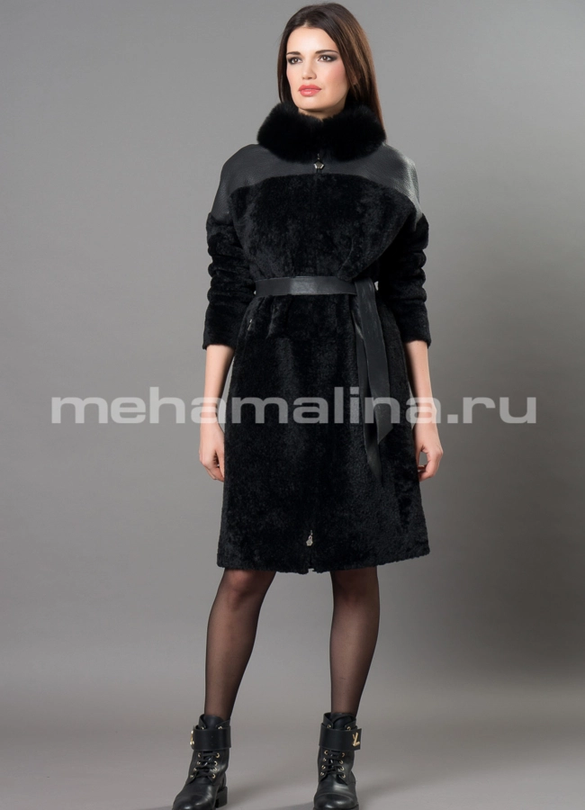 Дубленка Emilia Rinzi из астрагана модель № 3205-102 в рассрочку