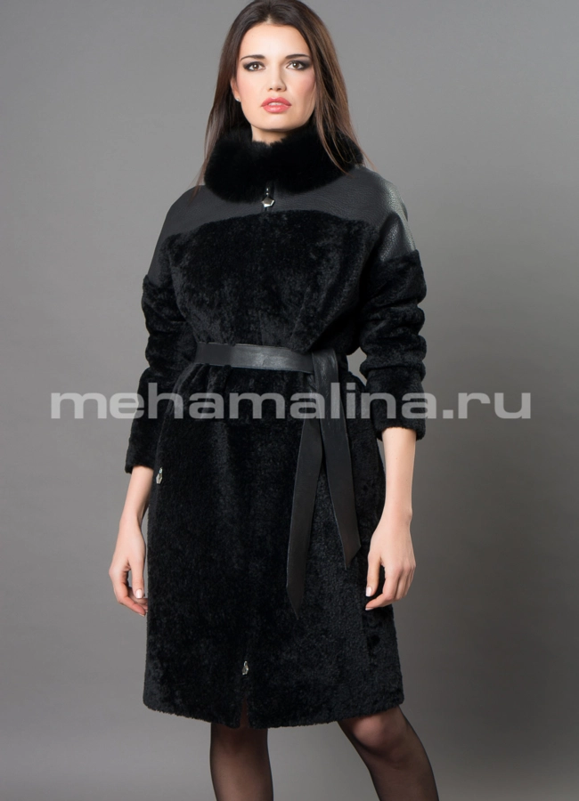 Дубленка из астрагана модель № D-240 универмаг малина
