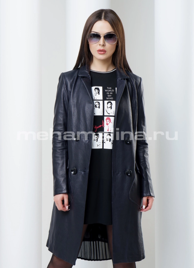 Френч модель № K-334 меха малина