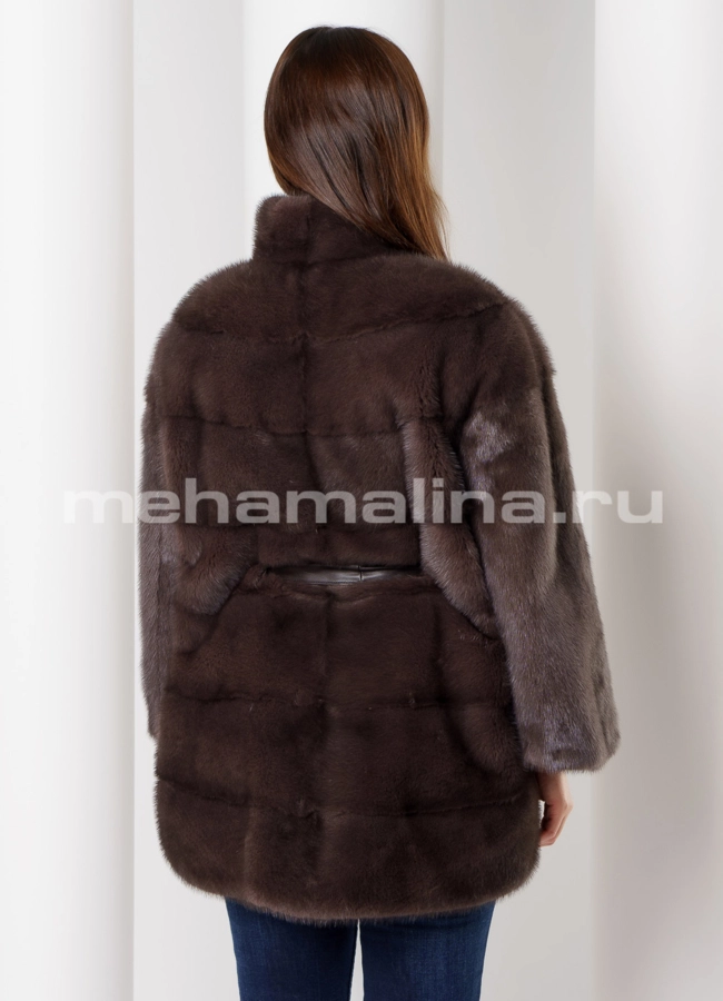 Укороченная шуба модель № S-658 в кредит