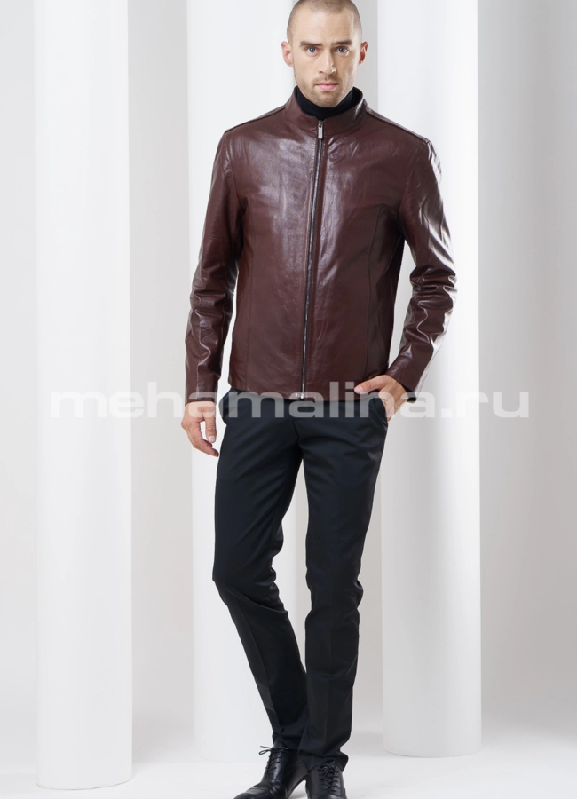 Куртка из кожи модель № KP-150 в рассрочку