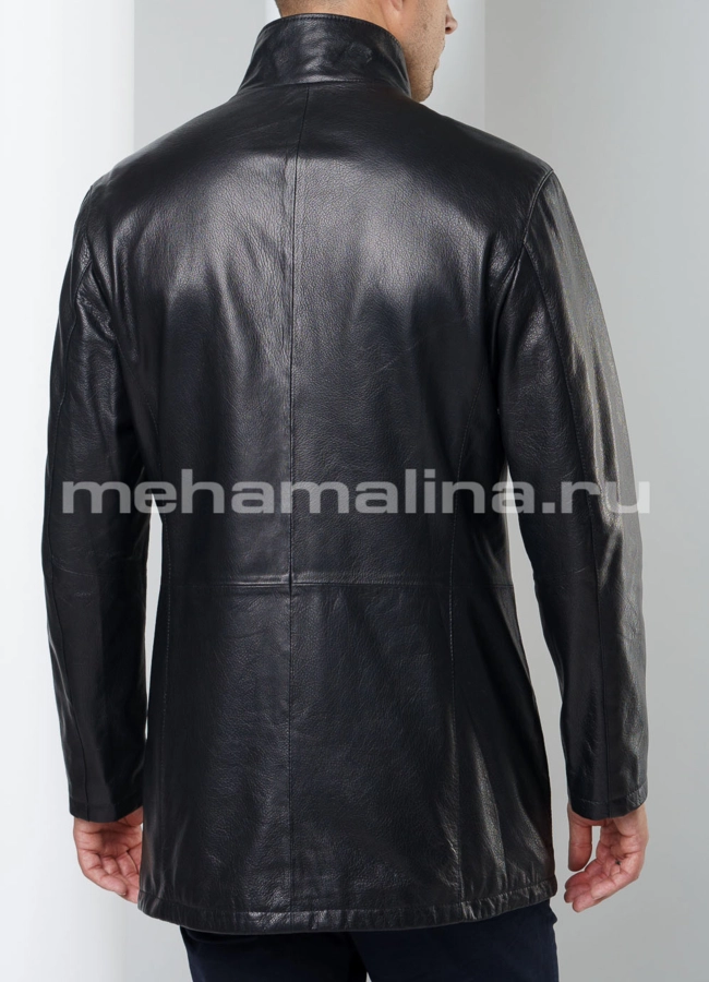 Кожаная куртка модель № KP-190 в кредит