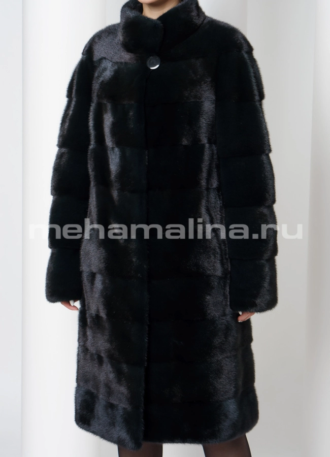 Норковая шуба модель № S-698 универмаг малина
