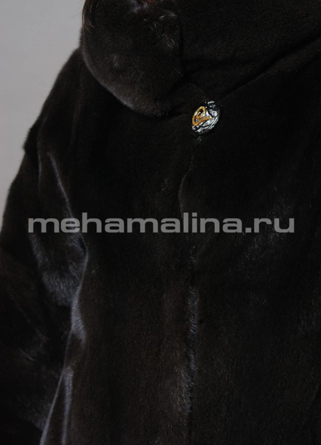 Шуба из норки модель № S-635 универмаг малина