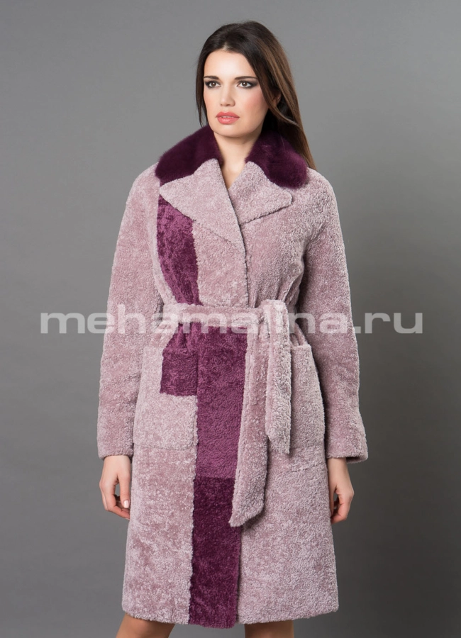 Дубленка Emilia Rinzi из астрагана модель № 3214-100 в рассрочку