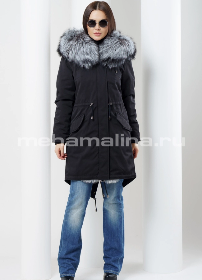 Парка на меху Malina siberian wear модель № П-88 в рассрочку