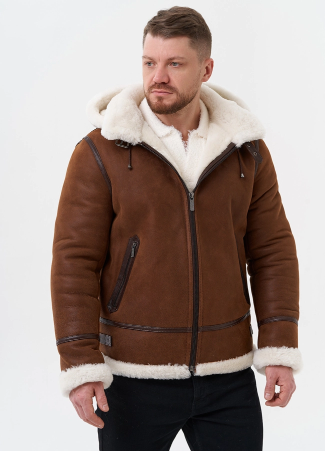 фото Мужская дубленка модель № 29053