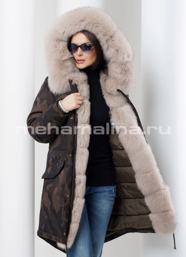 Парка женская Malina siberian wear модель № П-106 универмаг малина