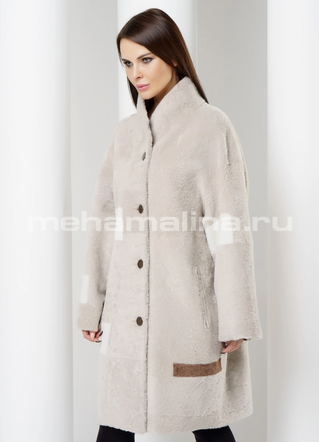 Дубленка Perre из астрагана модель № 7728 универмаг малина