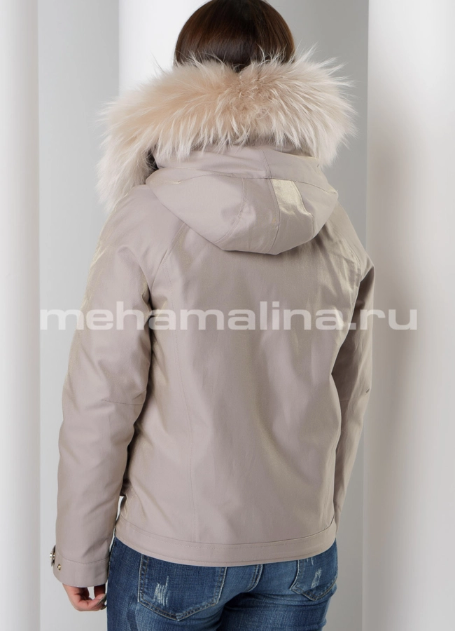 Укороченная парка модель № П-309 в кредит