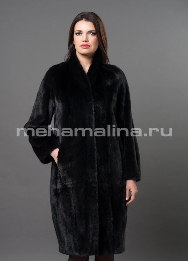 Норковая шуба nafa модель № S-662 универмаг малина