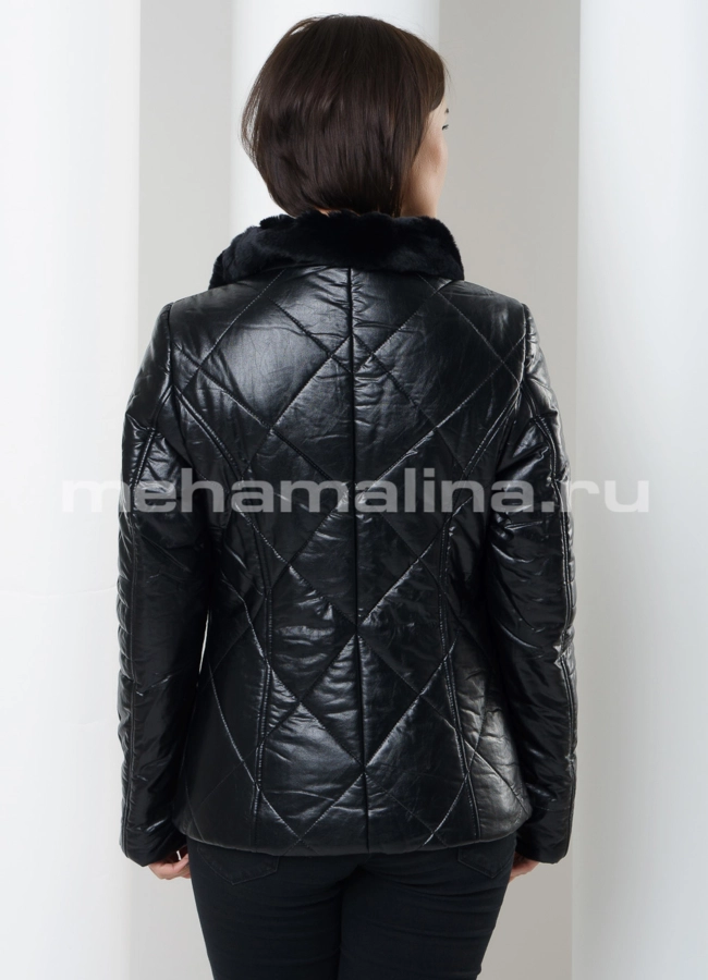 Куртка из эко кожи модель № K-323 в кредит