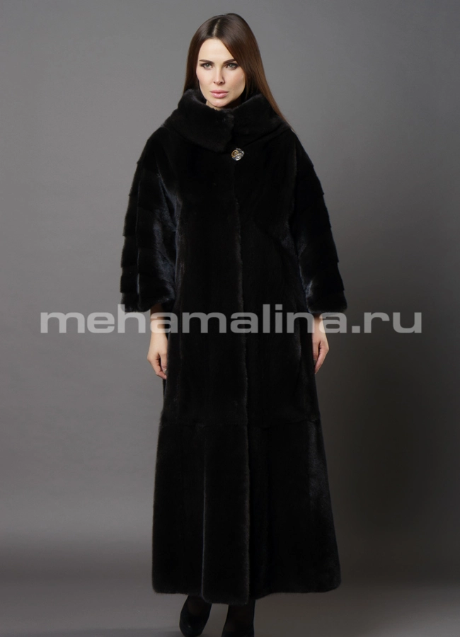 фото Шуба из норки модель № S-635