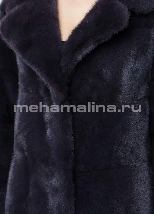 Шуба из меха норки модель № S-563 универмаг малина