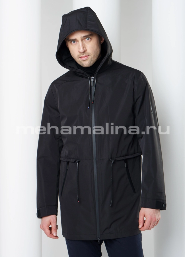 Мужская куртка с капюшоном модель № KP-204 универмаг малина