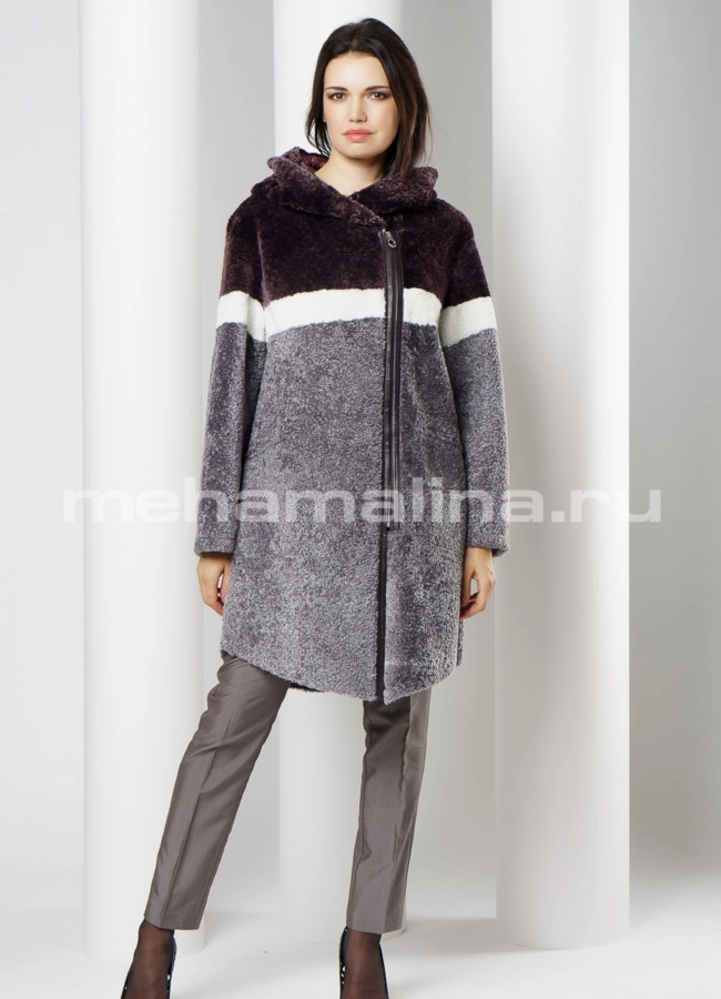 Дубленка Perre из астрагана модель № 7817В в рассрочку