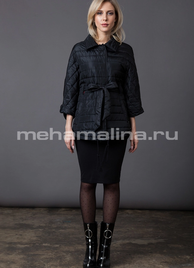 Куртка  модель № PK-35 меха малина