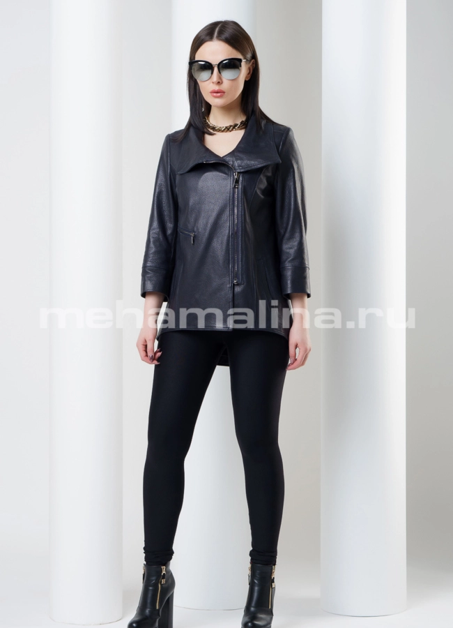 Куртка из кожи модель № K-369 в рассрочку