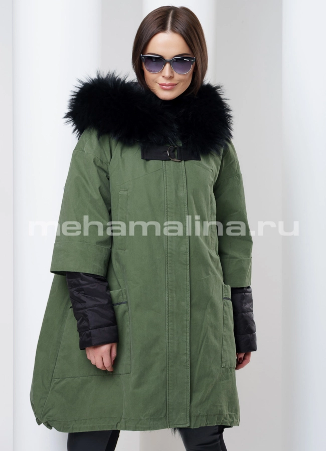 Парка женская модель № П-96 универмаг малина
