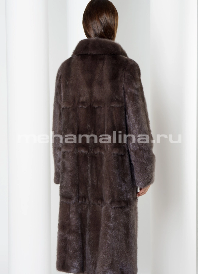 Норковая шуба  модель № S-638 в кредит