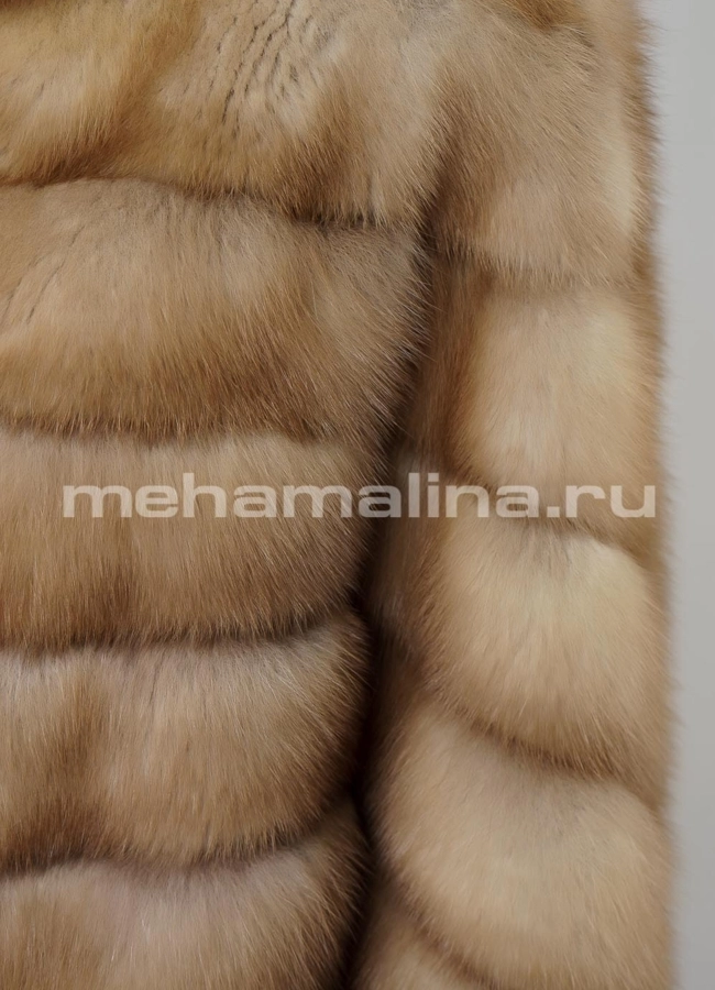 Шуба из куницы модель № S-722 универмаг малина