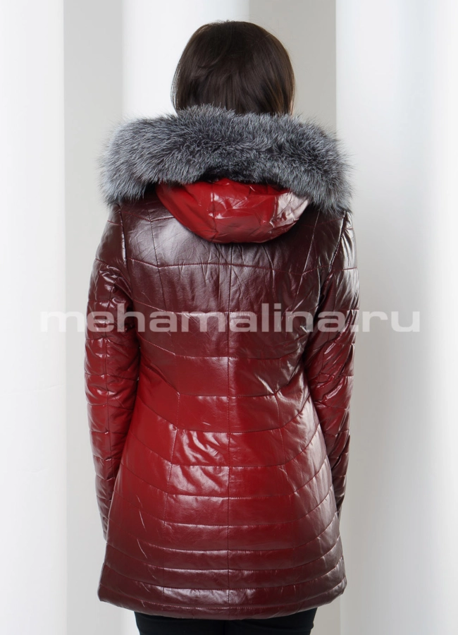 Куртка из эко кожи модель № П-67 в кредит
