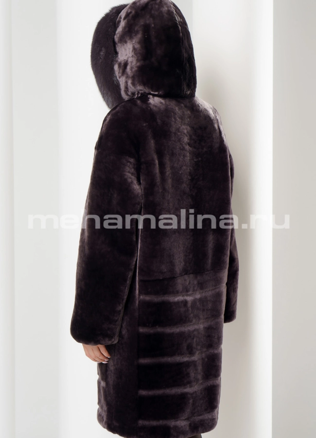 Шуба мутон модель № S-609 в кредит