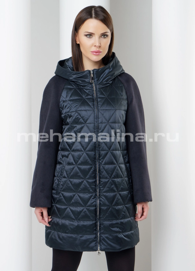 Куртка комбинированная  модель № PK-65 универмаг малина